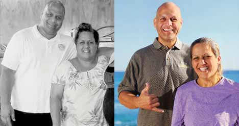 Psalms and Kehau Before and After Weight Loss