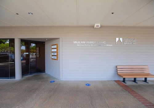 Entrance to the Mililani Health Care Center